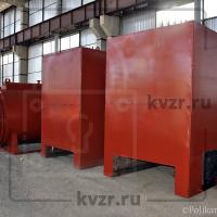 Котел водогрейный  на твердом топливе