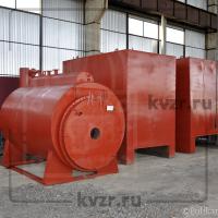 Котел водогрейный  на твердом топливе