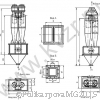 Циклон ЦН 15-300-2СП. Чертеж