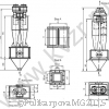 Циклон ЦН 15-300-2УП. Чертеж