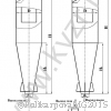 Циклон ЦН 15-300. Чертеж