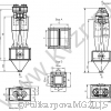 Циклон ЦН 15-400-2СП. Чертеж