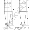 Циклон ЦН 15-400. Чертеж