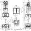Циклон ЦН 15-600-2СП. Чертеж