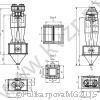 Циклон ЦН 15-700-2СП. Чертеж