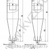Циклон ЦН 15-900. Чертеж