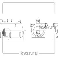 Чертеж твердотопливного парогенератора 1000 кг