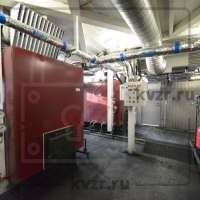 Котлы КВр в модульной котельной 1.6 МВт