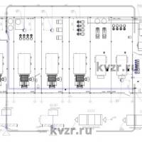 Теплоснабжение и вентиляция котельной план