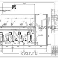 Реконструкция котельной мощностью 10 МВт на базе водогрейных котлов КВм-2,5 на топке ТЛПХ-1,1/3,0. Р