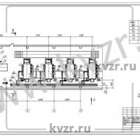 Реконструкция котельной. План трубопровода. Л 4