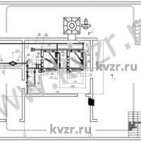 Реконструкция котельной. План трубопровода. Л 4