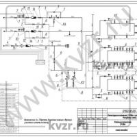 Реконструкция котельной. Схема тепловая. Л 10