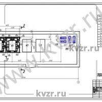 Реконструкция котельной. План трубопровода. Л 4