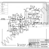 Реконструкция котельной. Схема тепловая. Л 11