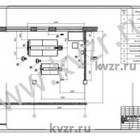 Реконструкция котельной Алтайского края, с. Черемное. Размещение оборудования. Л 3