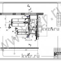 Реконструкция котельной. План трубопровода. Л 4