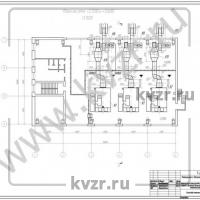 Реконструкция котельной. Газоходы котельной. План. Л 8