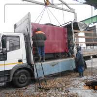 Отгружен водогрейный стальной отопительный котел КВр-1,0 в г. Кемерово